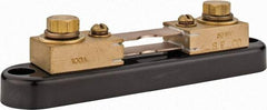 Simpson Electric - Panel Meter Portable Shunt - 100, 50 mV Drop, Screw Terminal, For Use with Falcon Series 200 mVDC Meters - Americas Industrial Supply