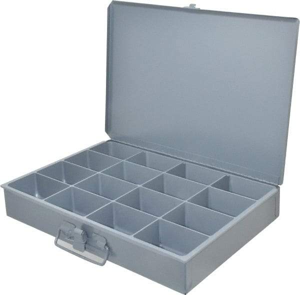 Durham - 16 Compartment Small Steel Storage Drawer - 13-3/8 Inches Wide x 9-1/4 Inches Deep - Americas Industrial Supply