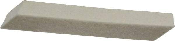 Made in USA - Medium Density Wool Felt Polishing Stick - 4" Long x 1/2" Wide x 1/2" Thick - Americas Industrial Supply