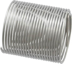 Heli-Coil - 1-1/2 - 12 UNF, 2-1/4" OAL, Free Running Helical Insert - 23-1/2 Free Coils, Tanged, Stainless Steel, Bright Finish, 1-1/2D Insert Length - Americas Industrial Supply