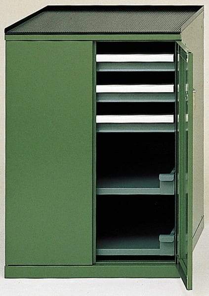 LISTA - 3 Drawer Machine Accessory Cabinet - 28-1/4 Inches Wide x 39-3/8 Inches High x 29-1/2 Inches Deep, 5,000 Lbs. Load Capacity - Americas Industrial Supply