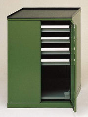 LISTA - 4 Drawer Machine Accessory Cabinet - 28-1/4 Inches Wide x 39-3/8 Inches High x 29-1/2 Inches Deep, 5,000 Lbs. Load Capacity - Americas Industrial Supply