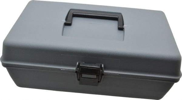 Flambeau - 1 Compartment Utility Tool Box - 11-1/8" Wide x 5-3/4" Deep x 4" High, Copolymer Resin, Gray - Americas Industrial Supply