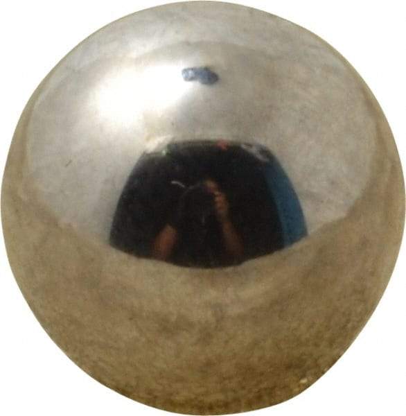 Value Collection - 13/32 Inch Diameter, Grade 25, Chrome Steel Ball - 62 to 66 C Hardness, 0.00005 Inch Diameter Deviation, 0.000025 Inch Sphericity - Americas Industrial Supply