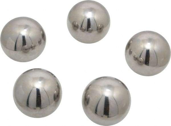 Value Collection - 1-3/16 Inch Diameter, Grade 25, Chrome Steel Ball - 62 to 66 C Hardness, 0.00005 Inch Diameter Deviation, 0.000025 Inch Sphericity - Americas Industrial Supply