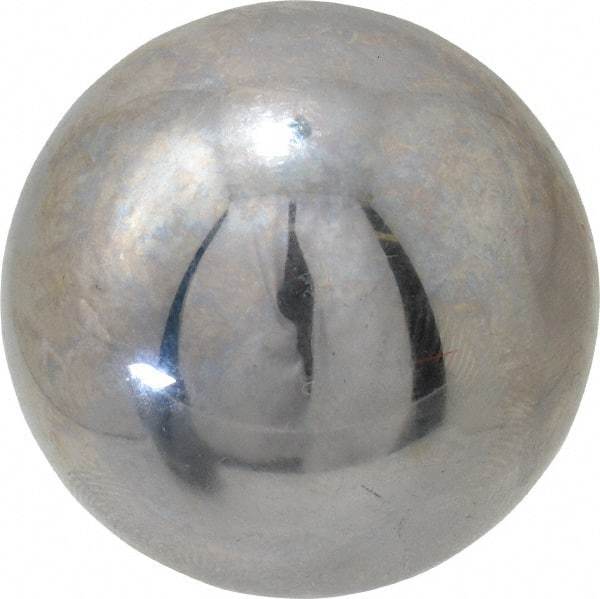 Value Collection - 1-1/4 Inch Diameter, Grade 25, Chrome Steel Ball - 62 to 66 C Hardness, 0.00005 Inch Diameter Deviation, 0.000025 Inch Sphericity - Americas Industrial Supply