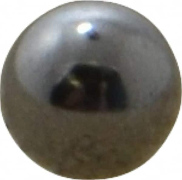 Value Collection - 3.5 mm Diameter, Grade 25, Chrome Steel Ball - 62 to 66 C Hardness, 0.00005 Inch Diameter Deviation, 0.000025 Inch Sphericity - Americas Industrial Supply