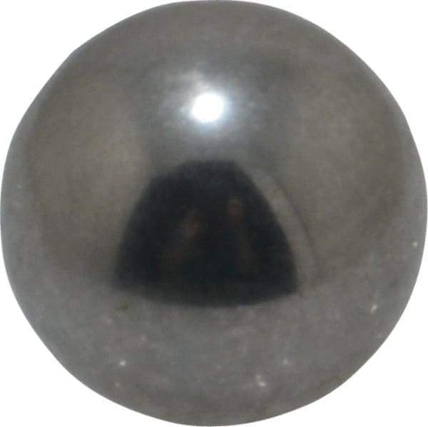 Value Collection - 7/16 Inch Diameter, Grade 100, 440-C Stainless Steel Ball - 57 - 61 C Hardness, 0.0005 Inch Sphericity, 0.0005 Inch Diameter Deviation - Americas Industrial Supply