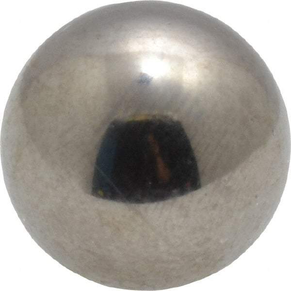 Value Collection - 5/8 Inch Diameter, Grade 100, 440-C Stainless Steel Ball - 57 - 61 C Hardness, 0.0005 Inch Sphericity, 0.0005 Inch Diameter Deviation - Americas Industrial Supply