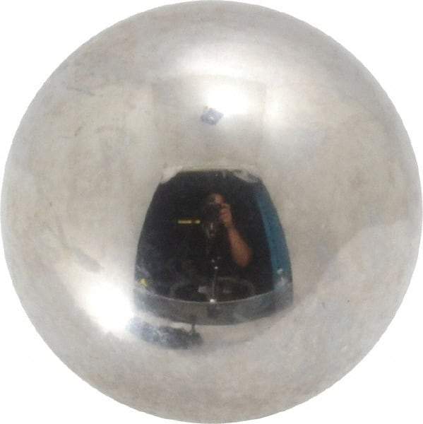 Value Collection - 13/16 Inch Diameter, Grade 100, 440-C Stainless Steel Ball - 57 - 61 C Hardness, 0.0005 Inch Sphericity, 0.0005 Inch Diameter Deviation - Americas Industrial Supply