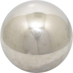 Value Collection - 2 Inch Diameter, Grade 100, 440-C Stainless Steel Ball - 57 - 61 C Hardness, 0.0005 Inch Sphericity, 0.0005 Inch Diameter Deviation - Americas Industrial Supply