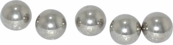 Value Collection - 1/4 Inch Diameter, Grade 100, 316 Stainless Steel Ball - 40 - 45 C Hardness, 0.0001 Inch Sphericity, 0.0001 Inch Diameter Deviation - Americas Industrial Supply