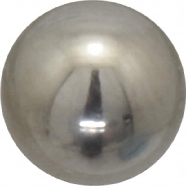 Value Collection - 5/16 Inch Diameter, Grade 100, 316 Stainless Steel Ball - 40 - 45 C Hardness, 0.0001 Inch Sphericity, 0.0001 Inch Diameter Deviation - Americas Industrial Supply