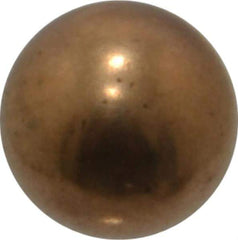 Value Collection - 5/16 Inch Diameter Brass Ball - 0.0002 Inch Sphericity, Grade 200, 75 to 87 B Hardness - Americas Industrial Supply