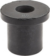 RivetKing - 5/16-18, 7/8" Diam x 1/8" Thick Flange, Rubber Insulated Rivet Nut - UNC Thread, Rubber, 9/16" Body Diam, 0.725" OAL - Americas Industrial Supply