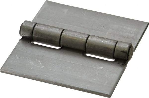 Value Collection - 3" Long x 3" Wide x 0.12" Thick, 316 Stainless Steel Commercial Hinge - 0.25" Pin Diam - Americas Industrial Supply