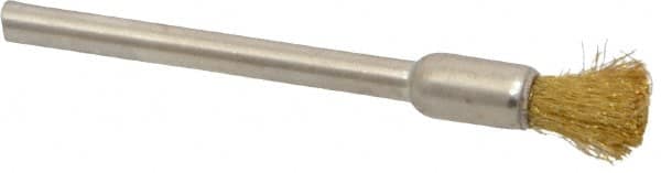 Osborn - 3/16" Brush Diam, End Brush - 1/8" Diam Shank, 25,000 Max RPM - Americas Industrial Supply