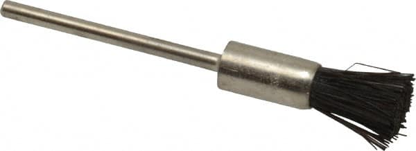 Osborn - 1/4" Brush Diam, End Brush - 3/32" Diam Shank, 25,000 Max RPM - Americas Industrial Supply