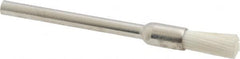 Osborn - 1,000 Grit, 3/16" Brush Diam, End Brush - Ultra Fine Grade, 1/8" Diam Shank, 6,000 Max RPM - Americas Industrial Supply