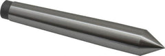 Value Collection - 0.48" Head Diam, Steel Standard Point Solid Dead Center - 1MT Morse Taper, 0.48" Point Diam, 3-5/32" OAL - Americas Industrial Supply