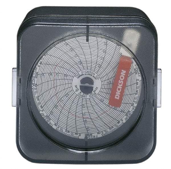 Dickson - 50 to 96°F, 24 Hour Recording Time Chart - 3 Inch Diameter, Use with Sc3 Recorders - Americas Industrial Supply