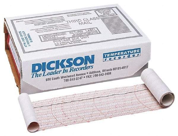 Dickson - -20 to 100°F, Disposable Temp Recorder - Battery Operated - Americas Industrial Supply