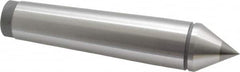 Value Collection - 1.24" Head Diam, Carbide-Tipped Steel Standard Point Solid Dead Center - 4MT Morse Taper, 1.24" Point Diam, 6-5/16" OAL - Americas Industrial Supply