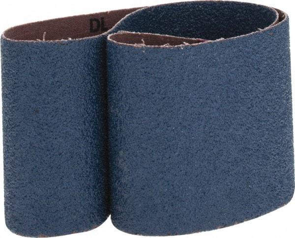 Made in USA - 3" Wide x 24" OAL, 40 Grit, Zirconia Alumina Abrasive Belt - Zirconia Alumina, Coarse, Coated, X Weighted Cloth Backing - Americas Industrial Supply