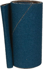 Made in USA - 6" Wide x 48" OAL, 40 Grit, Zirconia Alumina Abrasive Belt - Zirconia Alumina, Coarse, Coated, X Weighted Cloth Backing - Americas Industrial Supply