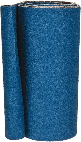 Made in USA - 6" Wide x 48" OAL, 60 Grit, Zirconia Alumina Abrasive Belt - Zirconia Alumina, Medium, Coated, X Weighted Cloth Backing - Americas Industrial Supply