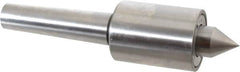 Riten - MT3 Taper Shank, 1-3/4" Head Diam 4,600 Lb Capacity Live Center - 5,000 Max RPM, 2-3/8" Head Length, 7/8" Point Diam, 1-1/8" Point Len, 920 Lb Max Workpc, Standard Point - Americas Industrial Supply