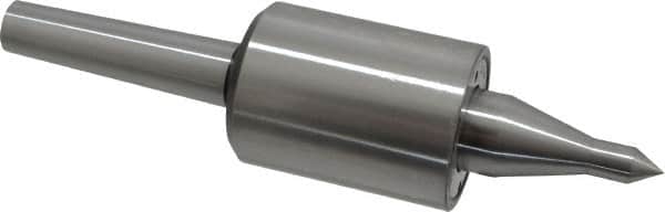 Riten - MT2 Taper Shank, 1-3/4" Head Diam 4,600 Lb Capacity Live Center - 5,000 Max RPM, 2-3/8" Head Length, 3/8" Point Diam, 2" Point Len, 310 Lb Max Workpc, 3/8" Tip Diam, Long Point - Americas Industrial Supply