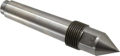 Riten - 1" Head Diam, Steel Standard Point Solid Dead Center - 3MT Morse Taper, 1" Point Diam, 1-5/8" Point Length - Americas Industrial Supply