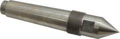 Riten - 1-1/4" Head Diam, Steel Standard Point Solid Dead Center - 4MT Morse Taper, 1-1/4" Point Diam, 2-1/32" Point Length - Americas Industrial Supply