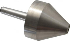 Riten - MT3 Taper Shank, 4" Head Diam 8,000 Lb Capacity Live Center - 4-9/32" Head Length, 1" Point Diam, 4.2813" Point Len, 3,800 Lb Max Workpc, Bull Nose Point - Americas Industrial Supply