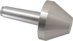 Riten - MT5 Taper Shank, 5" Head Diam 8,000 Lb Capacity Live Center - 3-13/16" Head Length, 2" Point Diam, 3-13/16" Point Len, 4,800 Lb Max Workpc, Bull Nose Point - Americas Industrial Supply