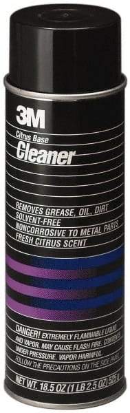 3M - 24 oz Aerosol Cleaner/Degreaser - Aerosol, Citrus Oil-Based, Citrus - Americas Industrial Supply