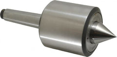 Riten - MT4 Taper Shank, 3-3/4" Head Diam 10,900 Lb Capacity Live Center - 4,000 Max RPM, 3-27/32" Head Length, 1.6563" Point Diam, 1-3/4" Point Len, 4,800 Lb Max Workpc, Standard Point - Americas Industrial Supply