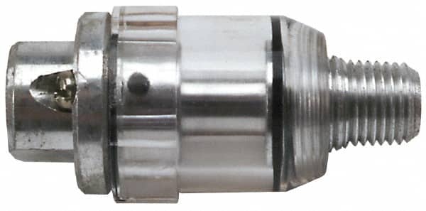 Universal Tool - 1" Outlet, 100 Max psi, Inline Filters, Regulators & Lubricators - 350 CFM, Large Capacity In-Line Oilers, 10" Long x 4-1/4" High x 3-3/8" Wide - Americas Industrial Supply