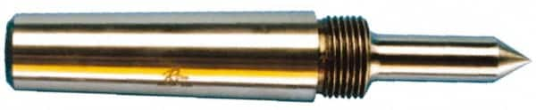 Riten - 1-3/4" Head Diam, Steel Standard Point Solid Dead Center - 5MT Morse Taper, 1-3/4" Point Diam, 2-15/32" Point Length - Americas Industrial Supply