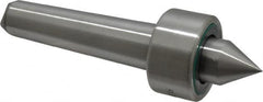Riten - MT3 Taper Shank, 1-11/16" Head Diam 4,250 Lb Capacity Live Center - 1,000 Max RPM, 15/16" Head Length, 7/8" Point Diam, 1-1/16" Point Len, 1,000 Lb Max Workpc, Standard Point - Americas Industrial Supply