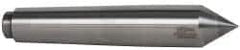 Riten - 0.938" Head Diam, Carbide-Tipped Steel Standard Point Half Dead Center - 3MT Morse Taper, 0.938" Point Diam, 5-1/4" OAL - Americas Industrial Supply