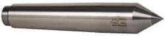 Riten - 1.231" Head Diam, Carbide-Tipped Steel Standard Point Half Dead Center - 4MT Morse Taper, 1.231" Point Diam, 6-3/4" OAL - Americas Industrial Supply