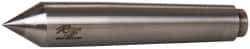 Riten - 0.938" Head Diam, Carbide-Tipped Steel Standard Point Solid Dead Center - 3MT Morse Taper, 0.938" Point Diam, 5-1/4" OAL - Americas Industrial Supply