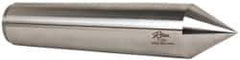 Riten - 2.494" Head Diam, Hardened Tool Steel Standard Point Solid Dead Center - 6MT Morse Taper, 2.494" Point Diam, 11-1/2" OAL - Americas Industrial Supply