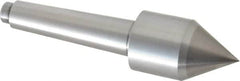 Riten - 1-1/4" Head Diam, Carbide-Tipped Steel Standard Point Solid Dead Center - 2MT Morse Taper, 1-1/4" Point Diam - Americas Industrial Supply