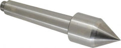 Riten - 1-1/4" Head Diam, Carbide-Tipped Steel Standard Point Solid Dead Center - Jarno 6 Taper, 1-1/4" Point Diam - Americas Industrial Supply