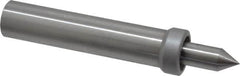 Concentric - Straight Shank, Live Center - 3,000 Max RPM, 0.378" Point Diam, 0.88" Point Len, 274 Lb Max Workpiece, Standard Point - Americas Industrial Supply
