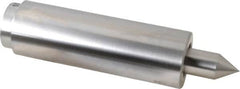 Concentric - Straight Shank, Live Center - 1,500 Max RPM, 0.686" Point Diam, 1.38" Point Len, 2,500 Lb Max Workpiece, Standard Point - Americas Industrial Supply
