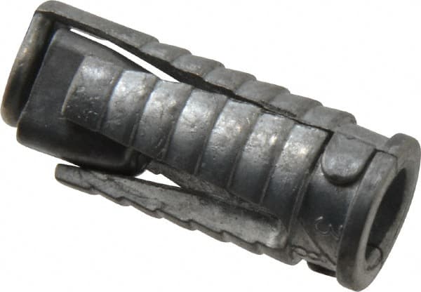 Made in USA - 11/16" Diam, 11/16" Drill, 1-3/4" OAL, Four Way Expansion Concrete Anchor - Grade 5 Alloy Steel, Zinc-Plated Finish, Hex Nut Head, Hex Drive - Americas Industrial Supply